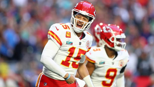 Kansas City Chiefs quarterback Patrick Mahomes